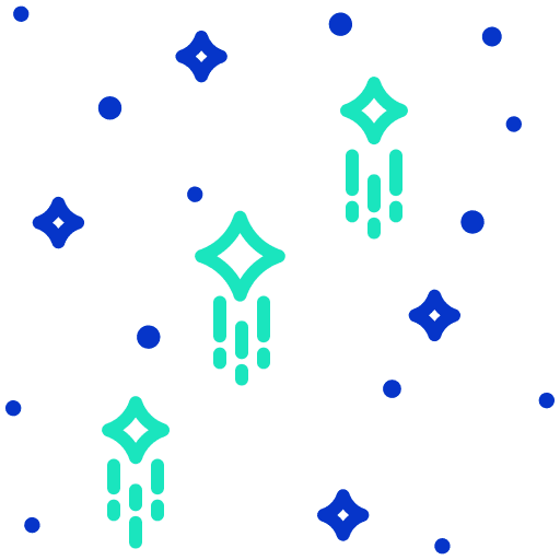 Stars miscellaneous shining decoration icon