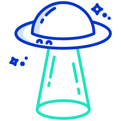 Ufo universe alien ufo icon