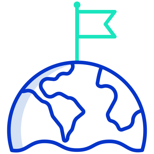 Flag worldwide flag geography icon