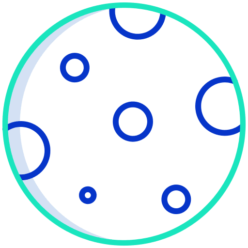 Moon phase nature universe miscellaneous icon