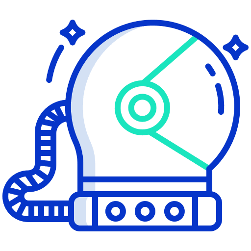 Astronaut space space man explorer icon