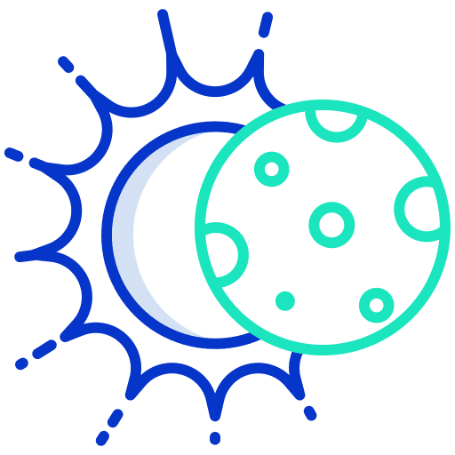 Eclipse eclipse astral weather icon