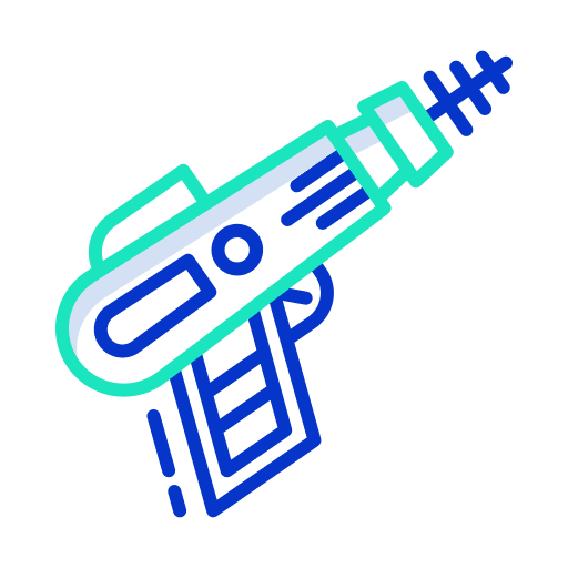 Laser gun arm invaders miscellaneous icon