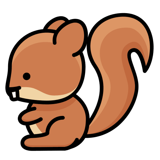 Squirrel mammal animals squirrel icon
