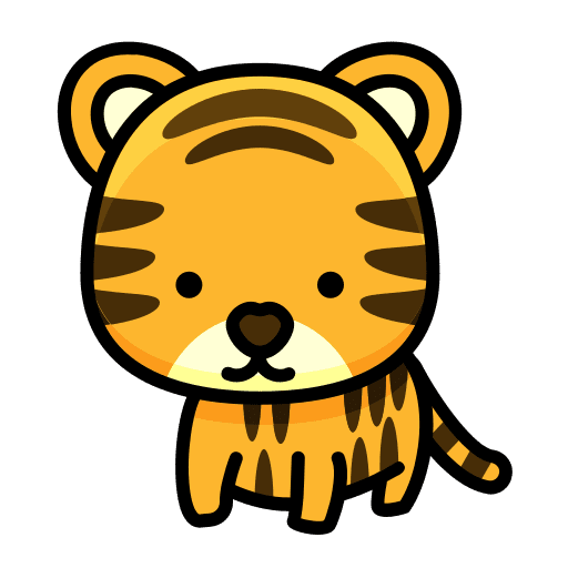 Tiger animal kingdom zoo mammal icon