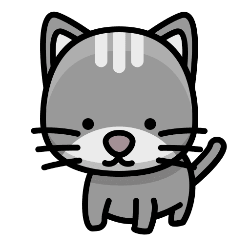 Cat pet animals breed icon