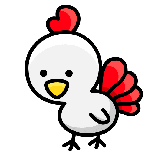 Chicken egg eggs animals icon