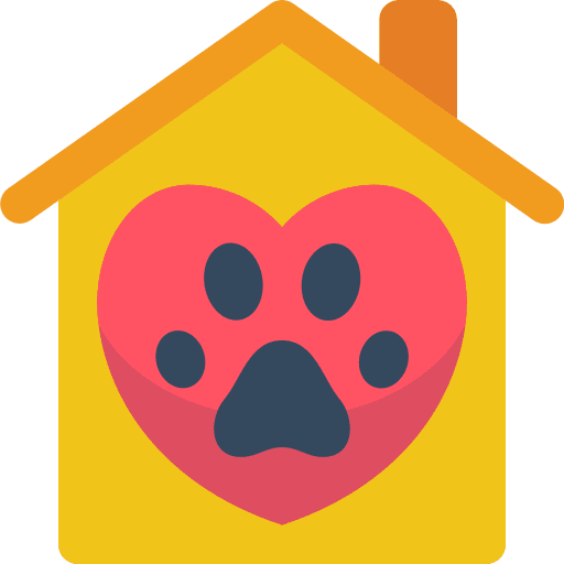 House animals adoption vet icon