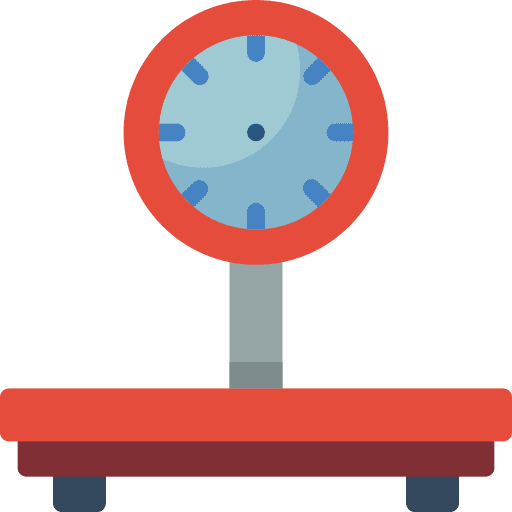 Scales animals scales care icon