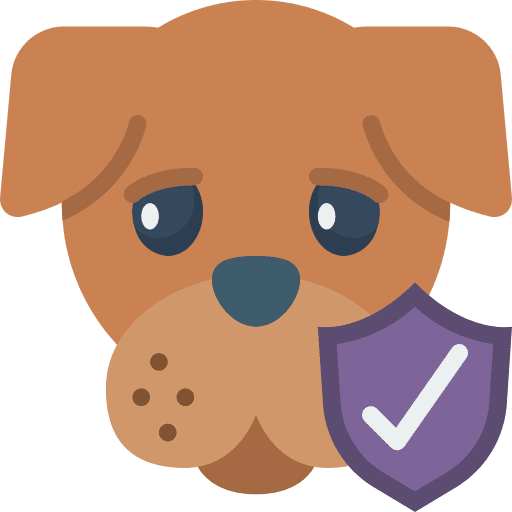 Dog dog animals insurance icon