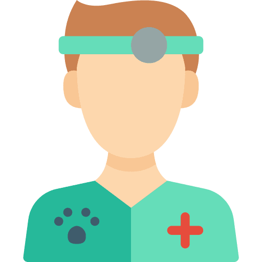 Vet animal animals care icon