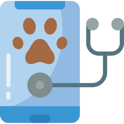 Mobile animals pets mobile icon