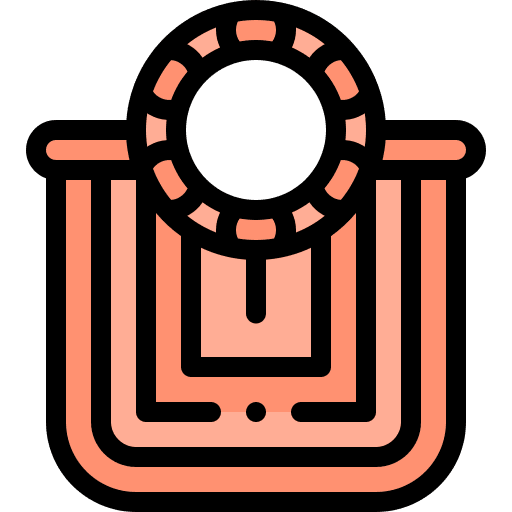 Hand bag luggage travel hand bag icon