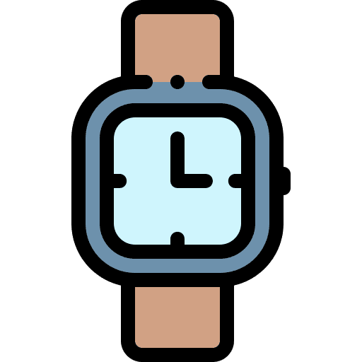 Watch timer fashion time icon