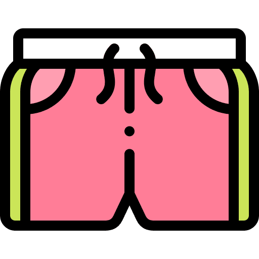 Shorts underwear summertime fashion icon