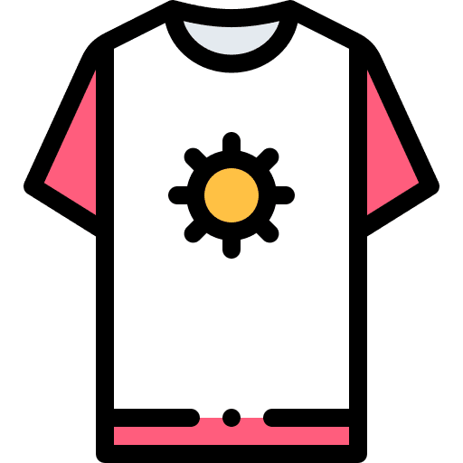 Tshirt clothes clothing garment icon
