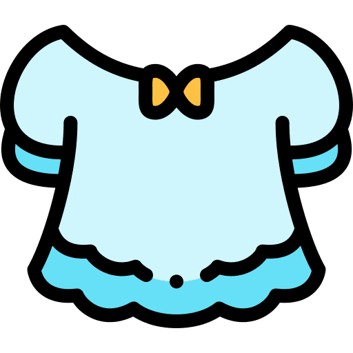 Dress dress clothing garment icon