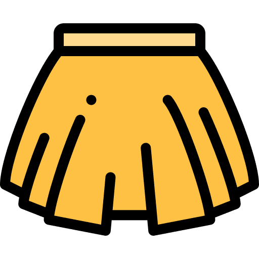 Female skirt femenine clothing female skirt icon