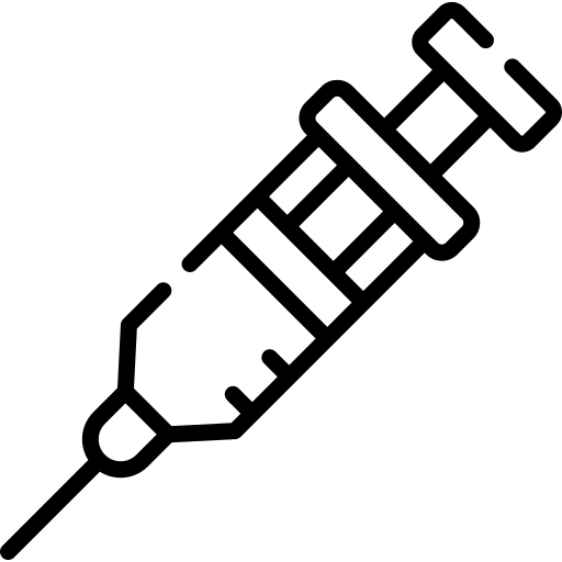 Syringe syringe medicine injection icon