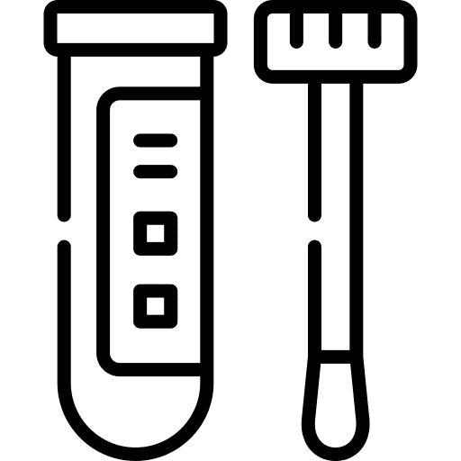 Test covid safety healthcare and medical icon