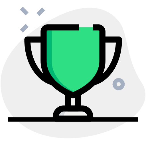 Trophy best trophy cup icon