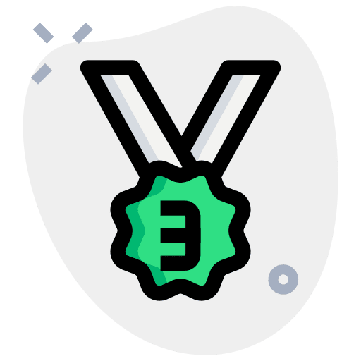 Bronze medal third bronze medal sports and competition icon