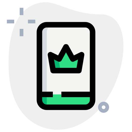 Mobile crown mobile best icon