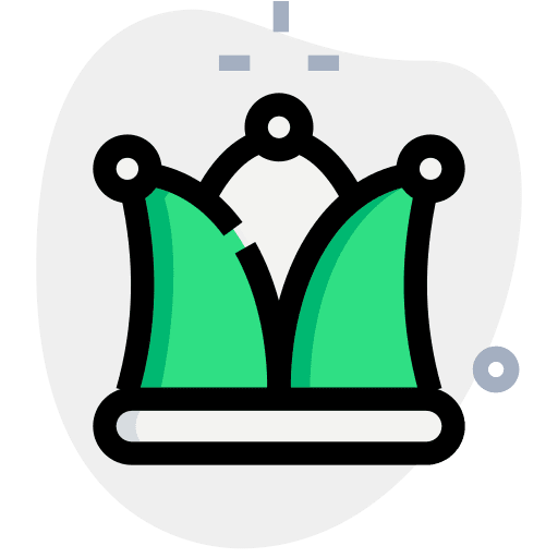 Clown best winner competition icon