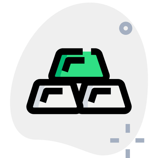 Ingot wealth ingot gold ingot icon