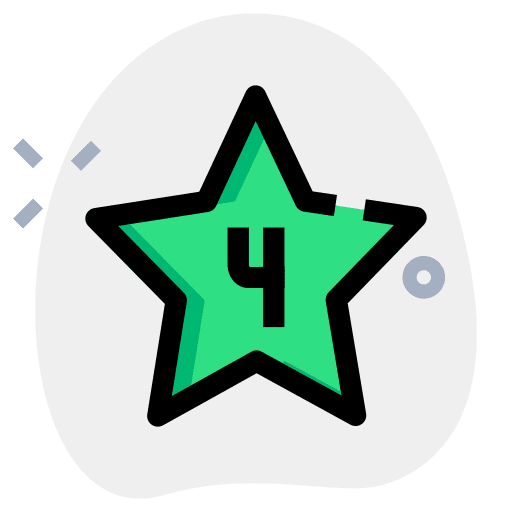 Four shapes ui outline icon