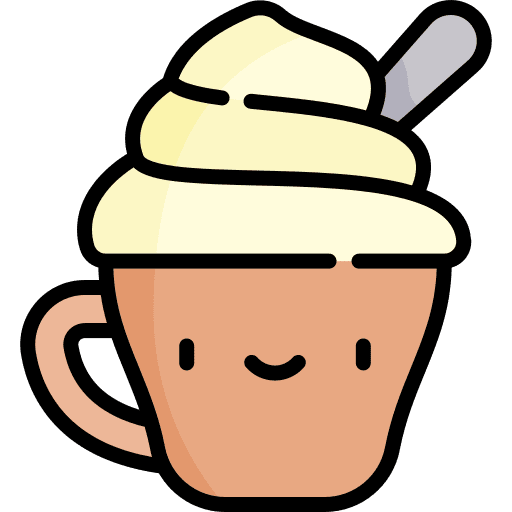 French coffee sweet beverage drink icon