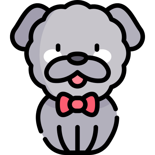 French poodle animals breed mammal icon