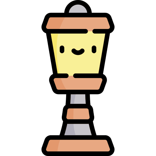 Street light illumination electronics street lamp icon