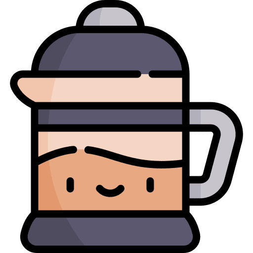 French press pot french press architecture and city icon