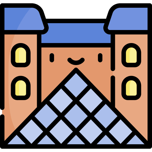 Louvre museum paris architecture and city cultures icon