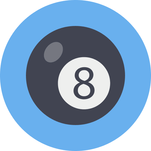 8 ball eight ball hobbies and free time billiard icon
