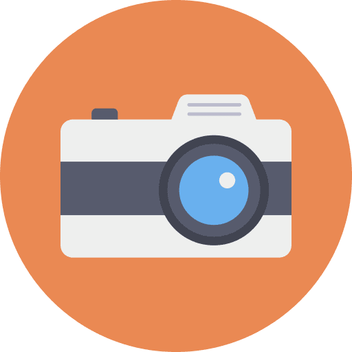 Photo camera ar camera camera hobbies and free time icon