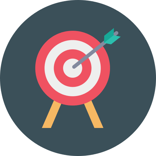 Shooting game shoot hobbies and free time dartboard icon