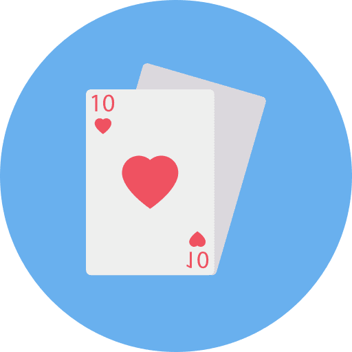 Card game card entertainment playing card icon
