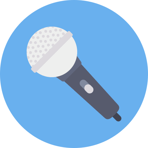 Microphone karaoke singer microphone icon