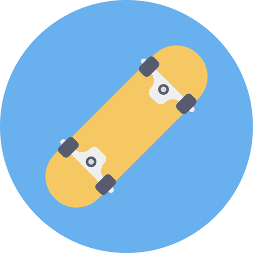 Skateboard skateboard sport skateboarding icon