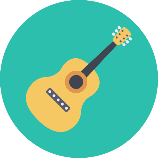 Guitar music string instrument musical instrument icon