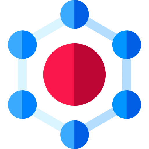 Benzene education benzene chemistry icon