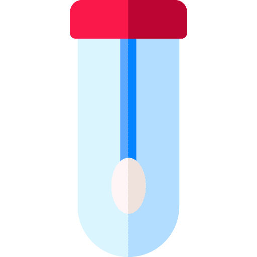 Sample education testing healthcare and medical icon