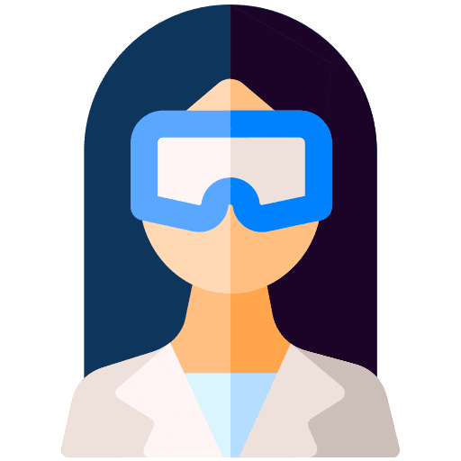 Scientist user profile people icon