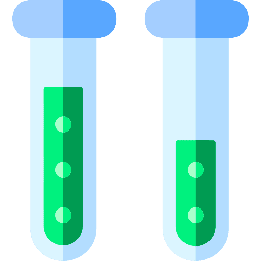 Test tube chemistry science flask icon