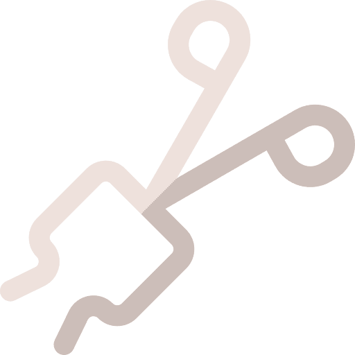 Tongs science chemistry healthcare and medical icon