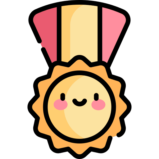 Medal sports and competition winner best icon