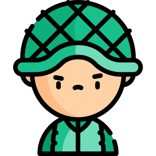 Military officer social soldier icon