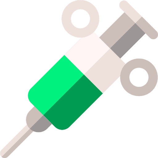 Vaccine tools and utensils healthcare and medical insulin icon